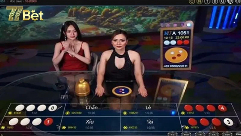 Giới thiệu về xóc đĩa Live stream tại 77Bet từ A- Z