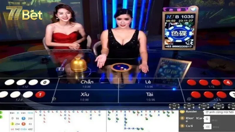 Lợi ích khi chơi xóc đĩa live stream tại 77Bet