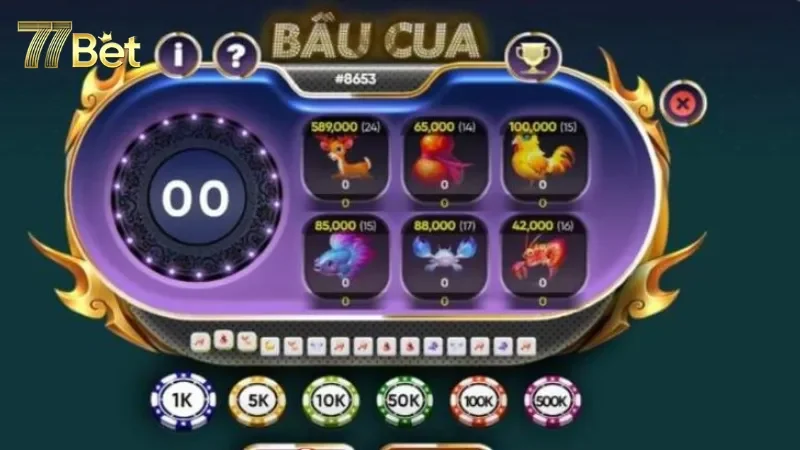 Những thủ thuật chơi bầu cua tại 77Bet giúp bạn tăng cơ hội thắng lớn